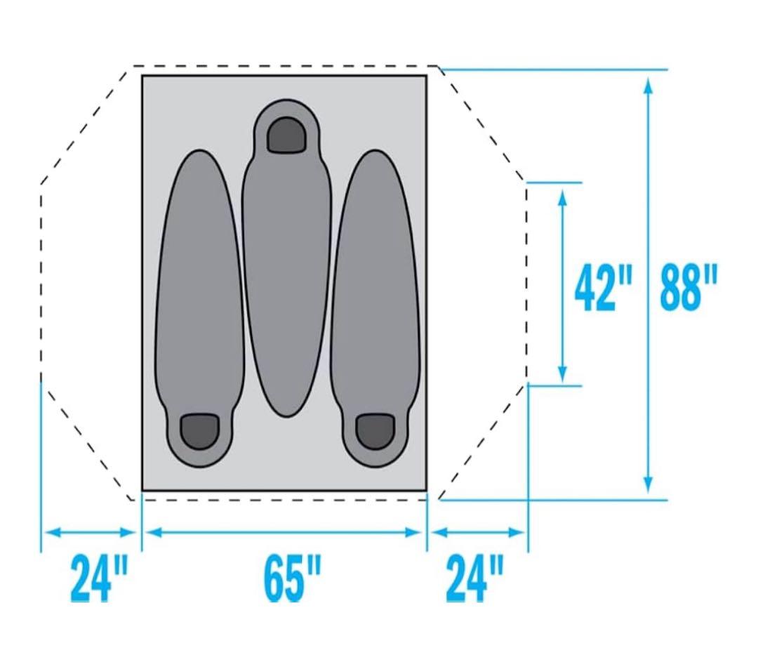 【THE NORTH FACE】STORM BREAK 3 キャンプテント