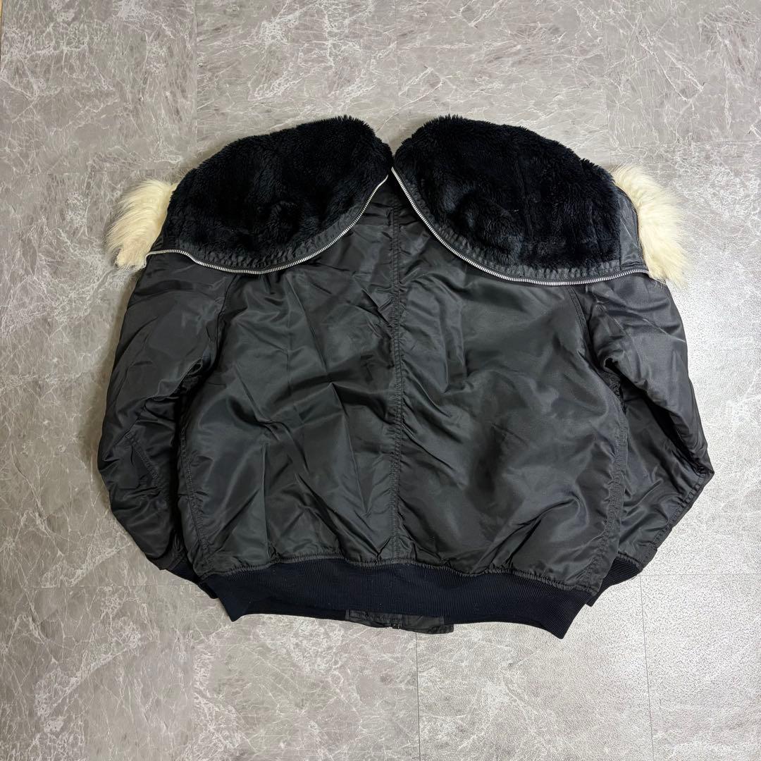 超希少 90s PRACT N-2B フライトジャケット ブラック　 短丈