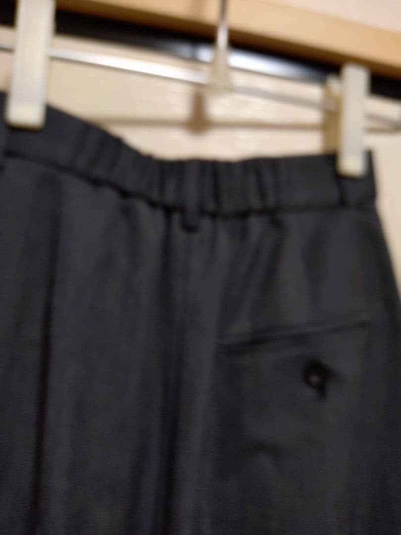 専用☆エブール　今季　ライトシャンブレーウールロングタイトスカート