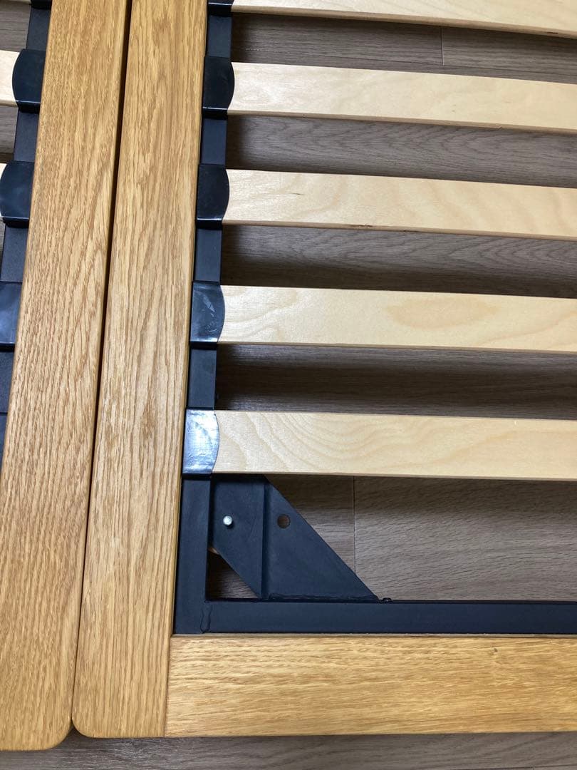 【ゆうき】無印良品　木製すのこベッドフレームセット