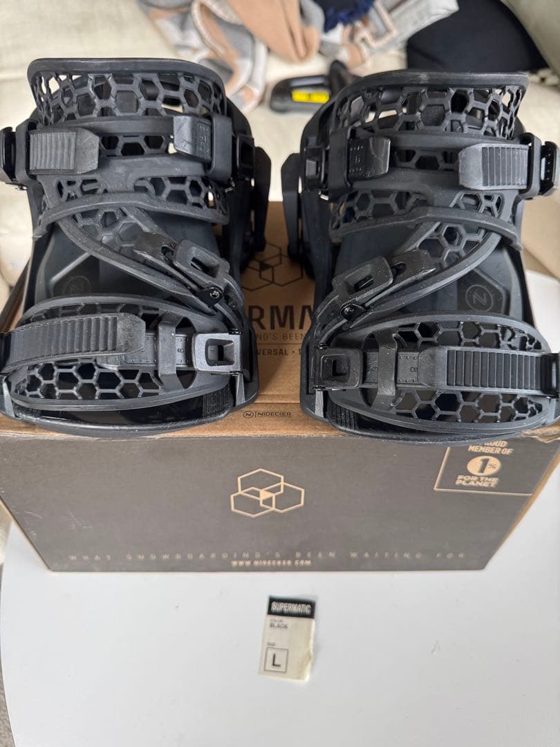 ナイデッカー スーパーマチックビンディング　スノーボード