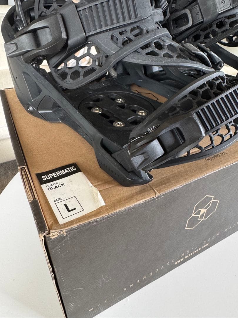 ナイデッカー スーパーマチックビンディング　スノーボード