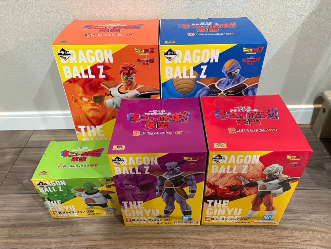 ドラゴンボールZギニュー特戦隊 フィギュアセット