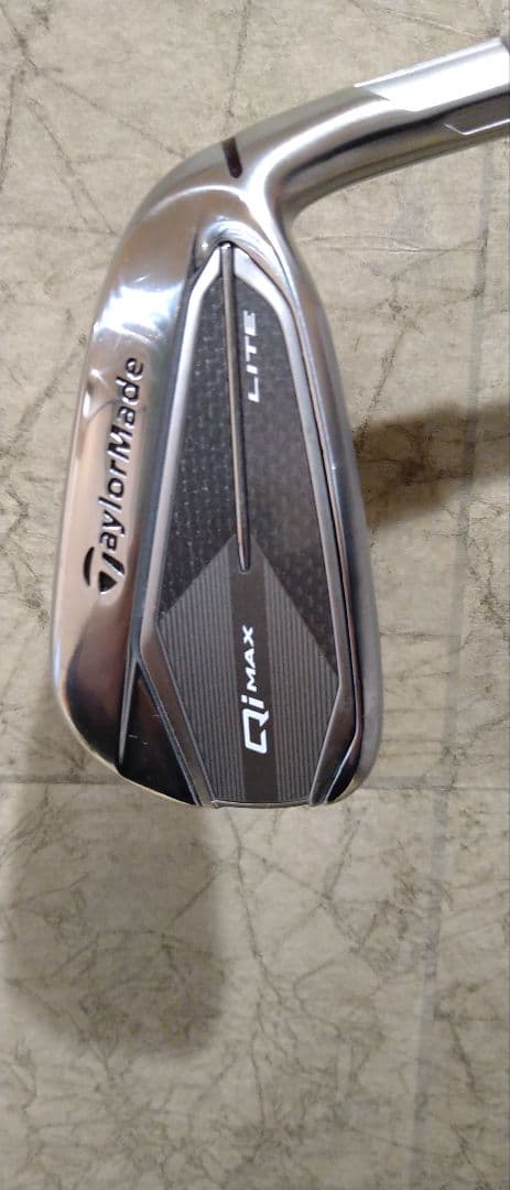 美品】 テーラーメイド Qi MAX LITE 7番アイアン 純正カーボン R