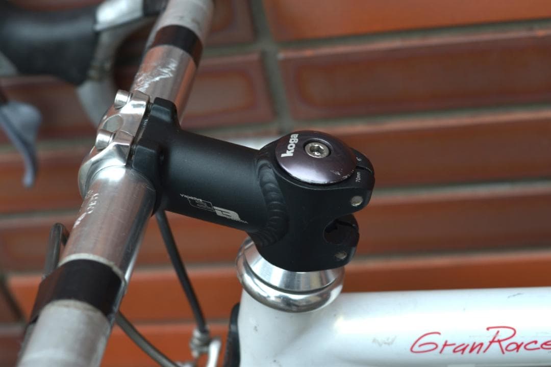 kogaMIYATA GranRacer にピストホイール組上シングルギアロード