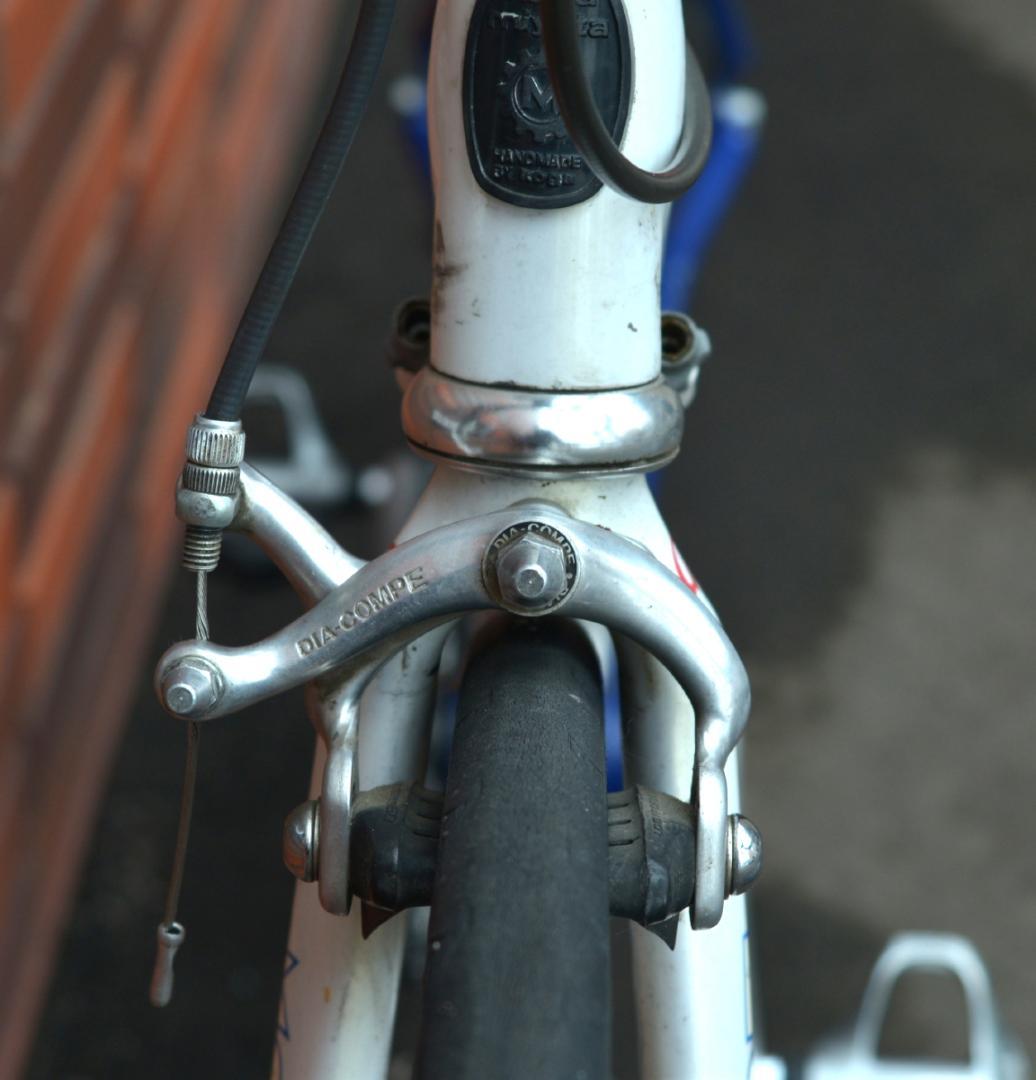 kogaMIYATA GranRacer にピストホイール組上シングルギアロード