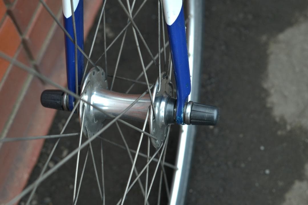 kogaMIYATA GranRacer にピストホイール組上シングルギアロード