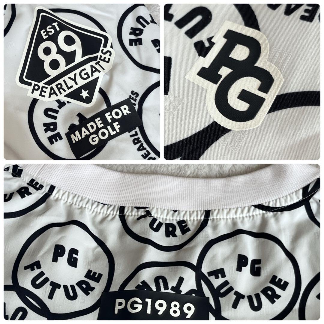 美品　パーリーゲイツ　近年　ツインスニード 　2枚セット　スマイル　ニコ　白