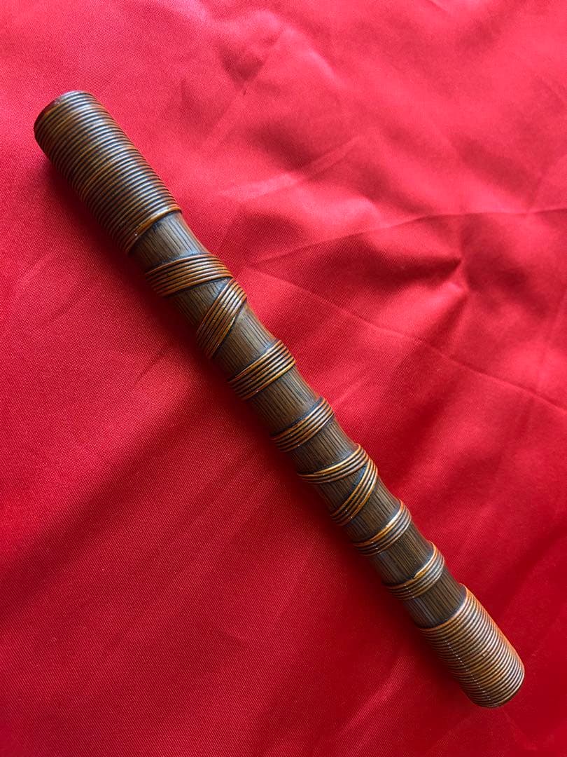篳篥 煤竹製 籐巻き(雅楽 和楽器 笙 龍笛 能管 神楽笛)