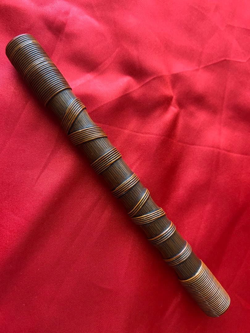 篳篥 煤竹製 籐巻き(雅楽 和楽器 笙 龍笛 能管 神楽笛)