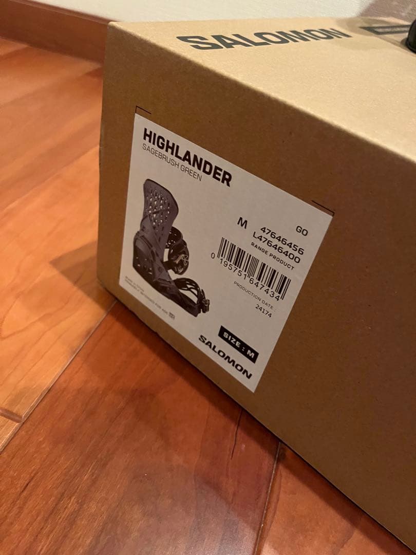 サロモン　ハイランダー　M 24-25 salomon HIGHLANDER