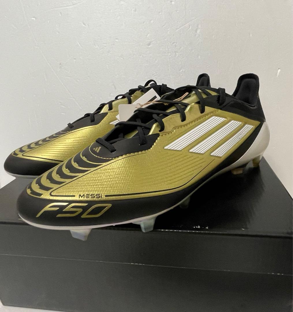 オマケ付き メッシ 金 F50 ELITE FG MESSI 27.0