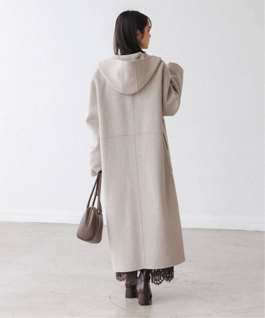 NOBLE Super160sリバーフーディーコート