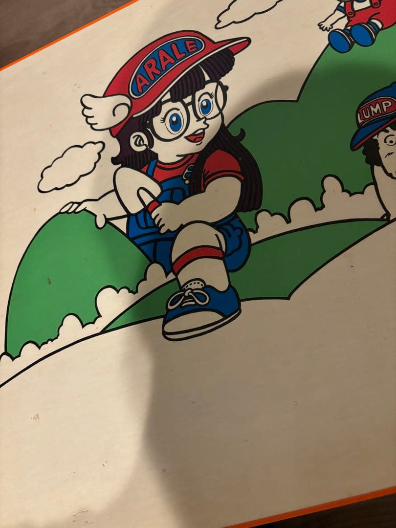 Dr.スランプ アラレちゃん 折りたたみ机 年代もの昭和レトロ貴重品