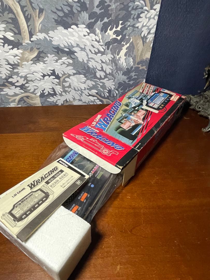 動作確認済み　希少　WRACING ダブルレーシング　LSIゲーム　バンダイ