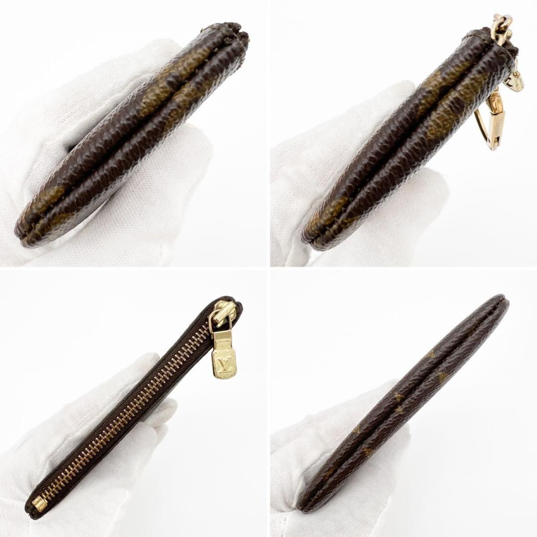 【美品】ヴィトン モノグラム ポシェット クレ ケース 財布 M62650