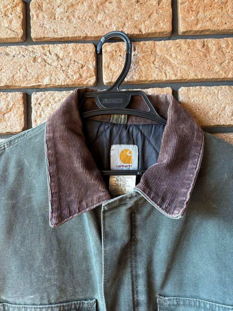 Carhartt traditionalジャケット オリーブグリーン