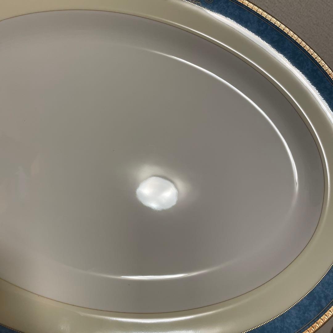 ウェッジウッド　マデリン　オーバルプレート　ディナープレート