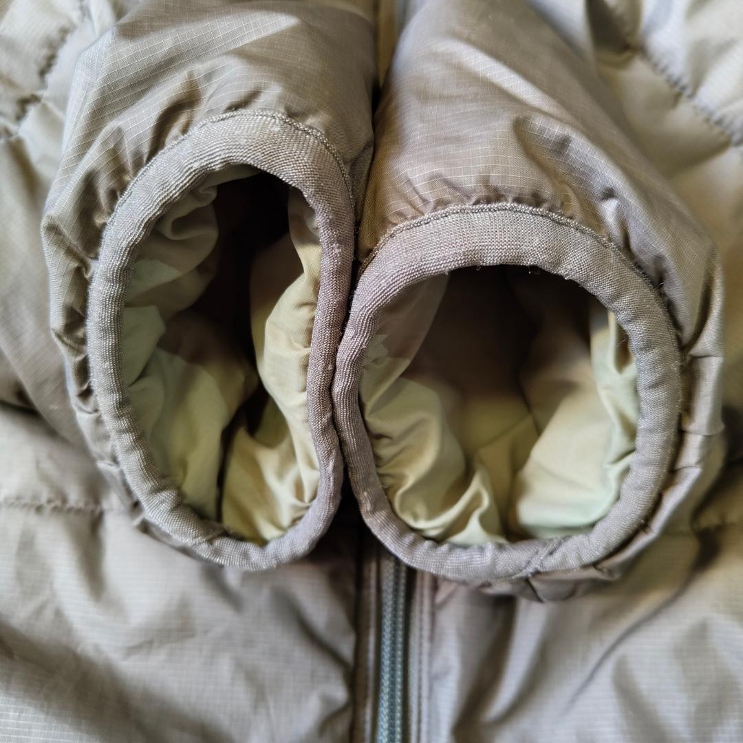 00s パタゴニア パフジャケット 2001年 カーキ オリーブ グリ
