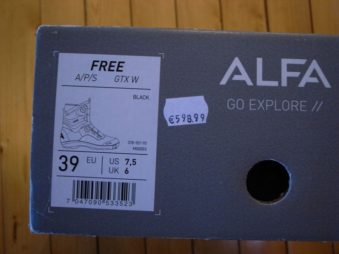 スキー ALFA FREE A/P/S Xplore Boots (39 EU)