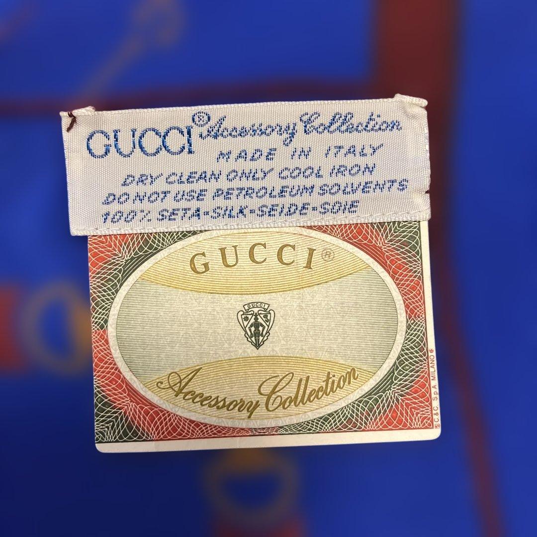 激レア❗️未使用オールドGUCCI ‼️アクセサリーコレクション スカーフ