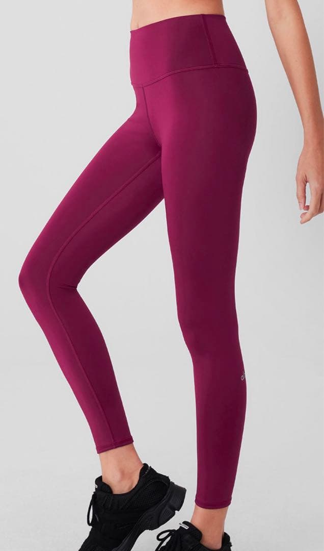 【Ruru99】alo yoga 7/8 丈ハイウエスト レギンスXS