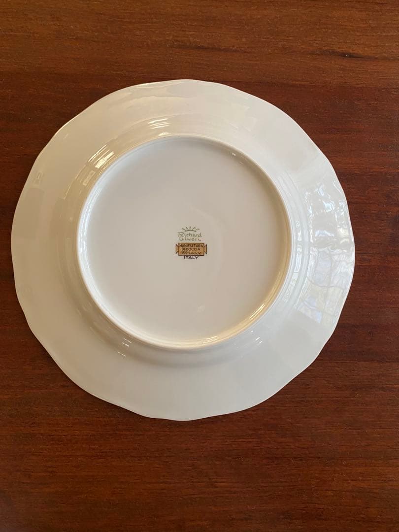 リチャードジノリ　フルーツ柄 24cmプレート　 2枚セット