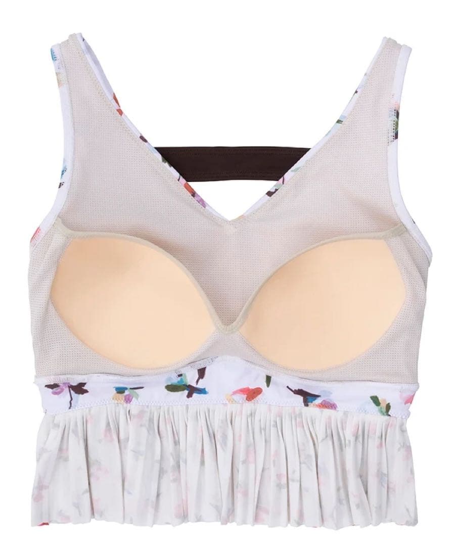 【SUKALA】ローズプリントブラトップ Lサイズ