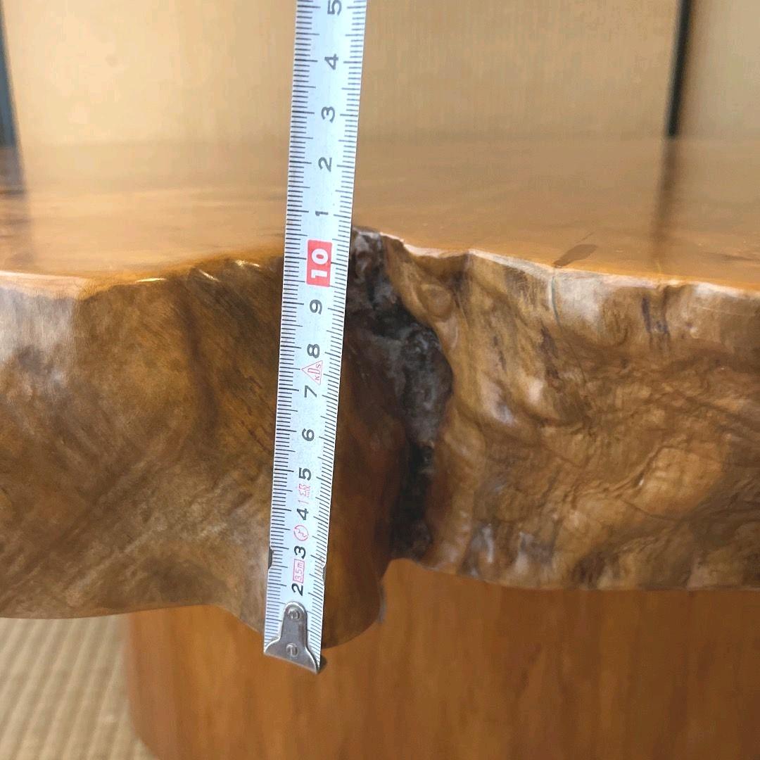 ☆送料込み☆ 一枚板　ちゃぶ台