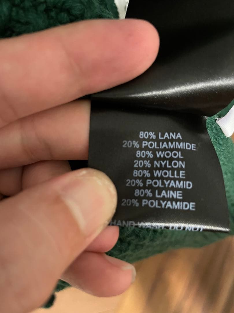 【新品未使用タグ付き】BARK バーク　ニットダッフルコート