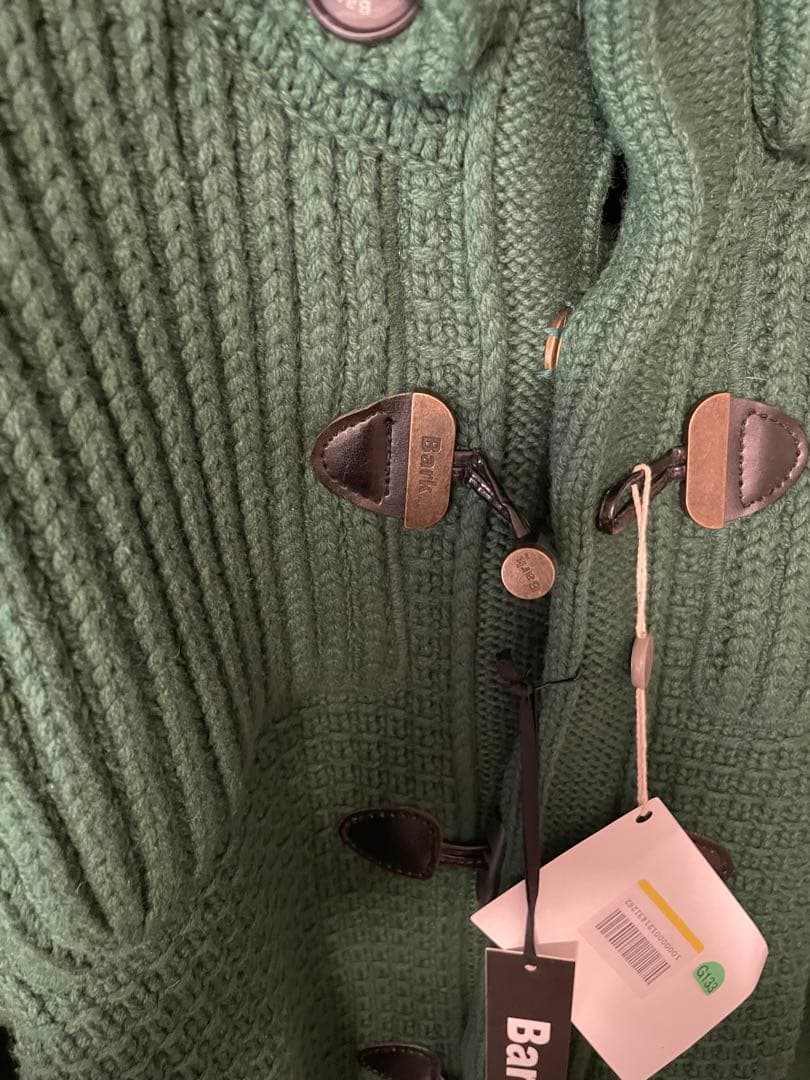 【新品未使用タグ付き】BARK バーク　ニットダッフルコート