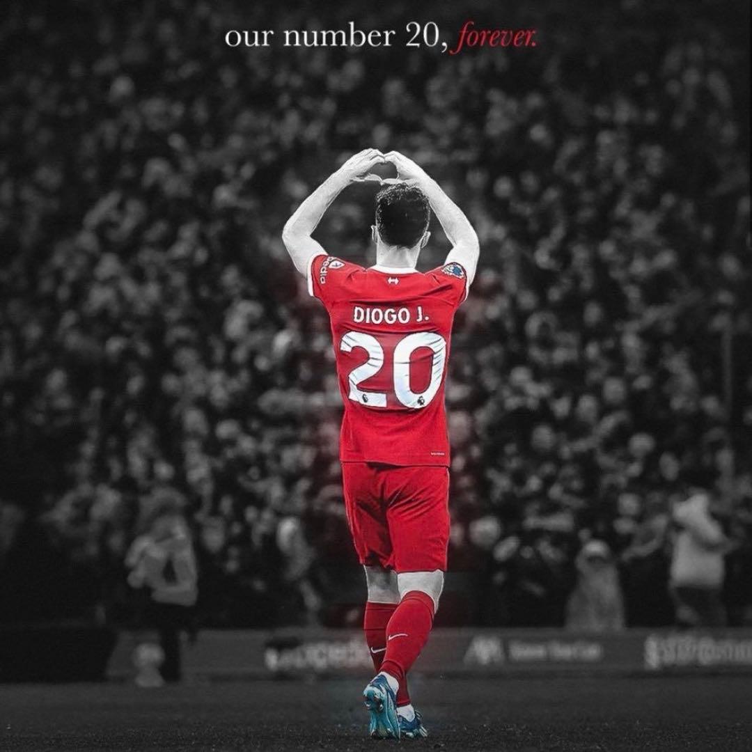 リバプール 2023 /24 ジョタ ユニフォーム ポルトガル代表