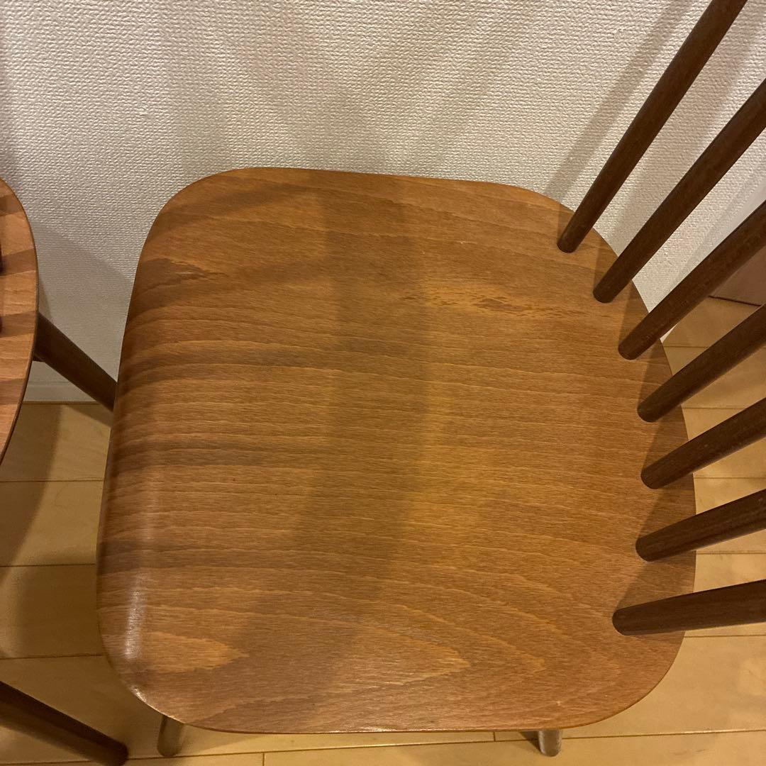 TON Ironica アイロニカ 2脚セット ウィンザーチェアダイニングチェア