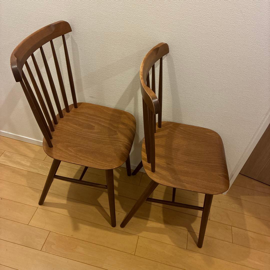 TON Ironica アイロニカ 2脚セット ウィンザーチェアダイニングチェア