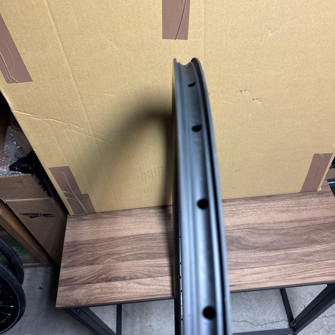 GROWTAC RMCD292250Dマットブラック28H オフセットリム未使用