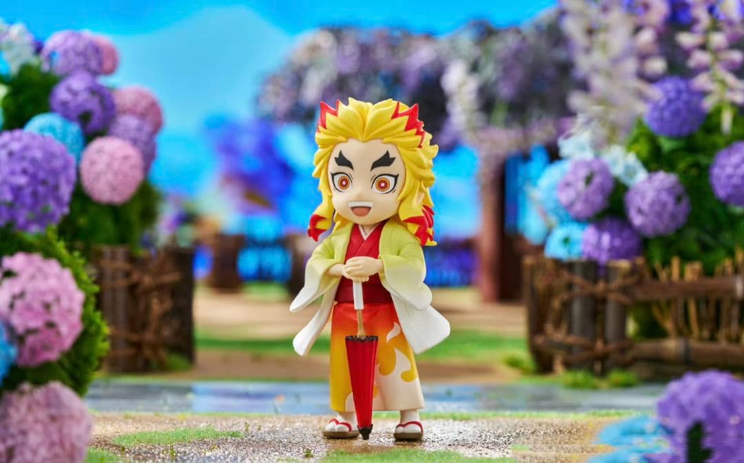 鬼滅の刃 海外 中国限定 フィギュア 梅雨シリーズ 煉獄杏寿郎 - メルカリ