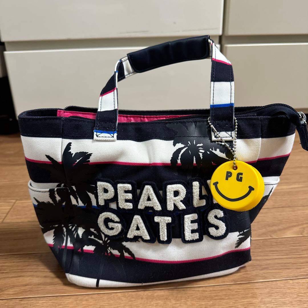 PEARL GATES ストライプ ゴルフバッグ