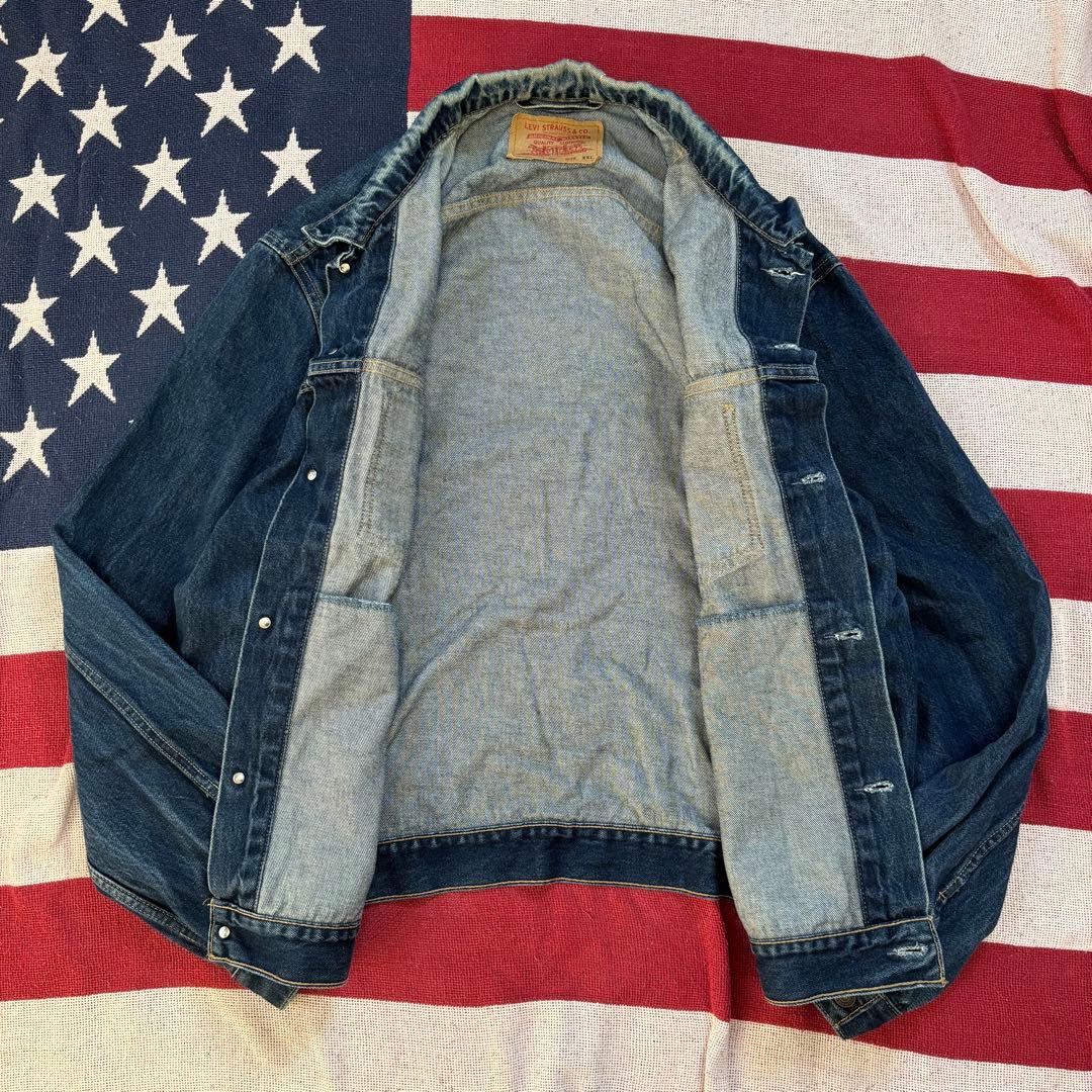 EURO LEVI'S ユーロリーバイス デニムジャケットGジャン XXL 古着