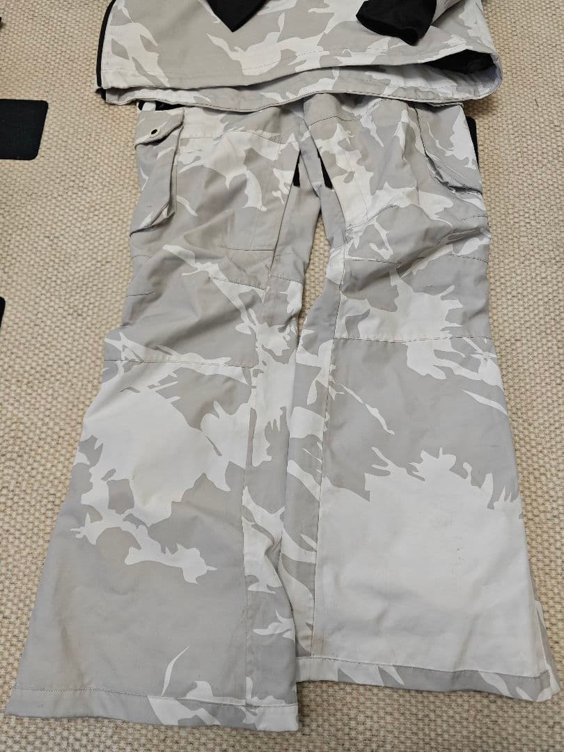  グレー迷彩 ジャケット＆パンツセット