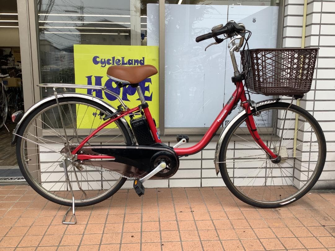 整備済☆送料込！パナソニック ビビPX 26インチ 電動アシスト中古車