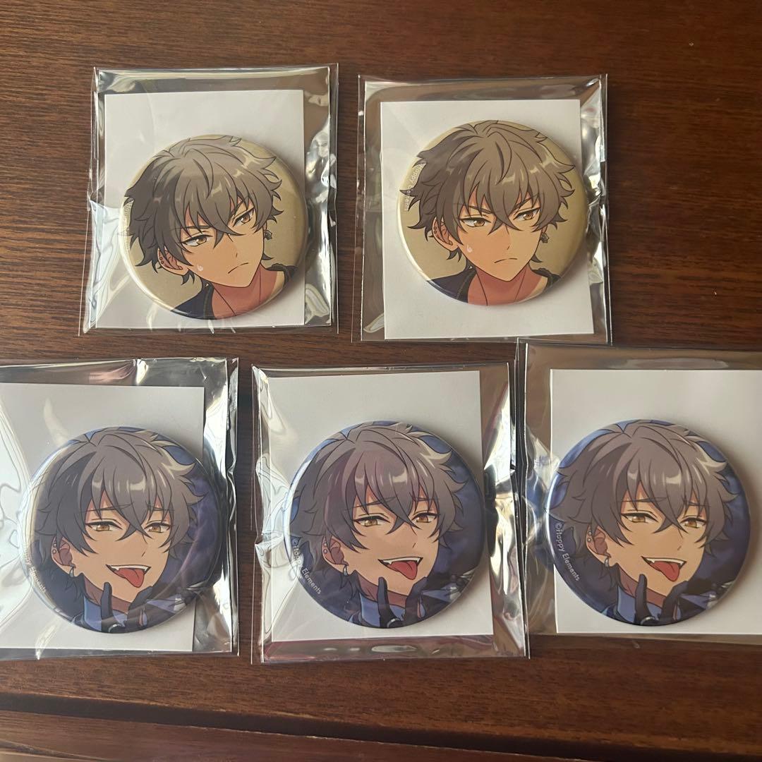 あんスタ コレクション缶バッジ 2025 Oct. 大神晃牙 5点 - メルカリ