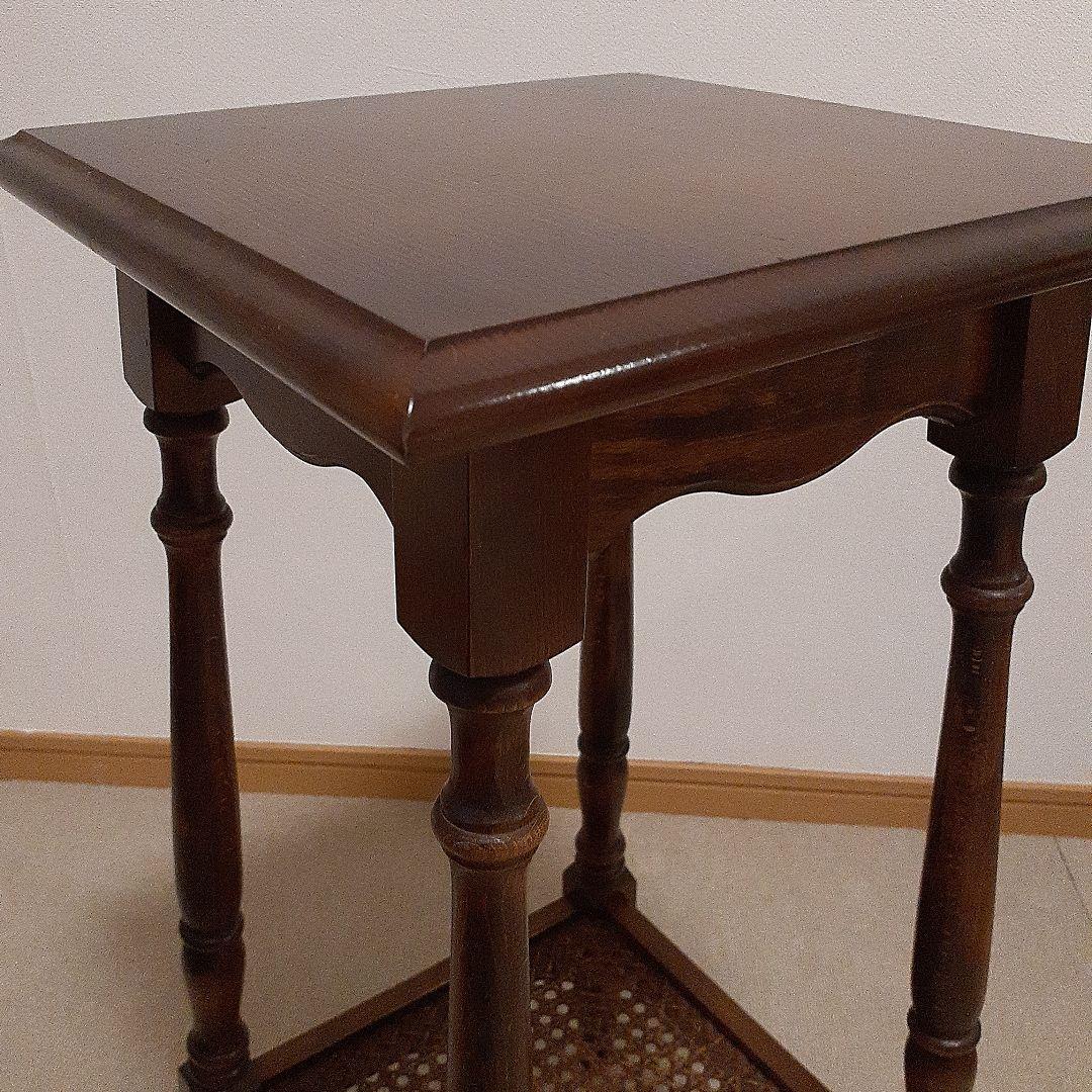 karimoku】 コロニアル＊花台＊サイドテーブル - メルカリ