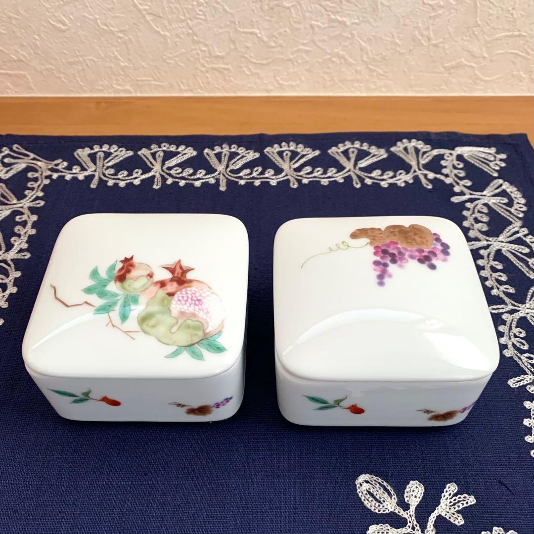 こちらはパンダ様専用です 深川製磁 豊穣 ペア蓋物 新品未使用 - メルカリ