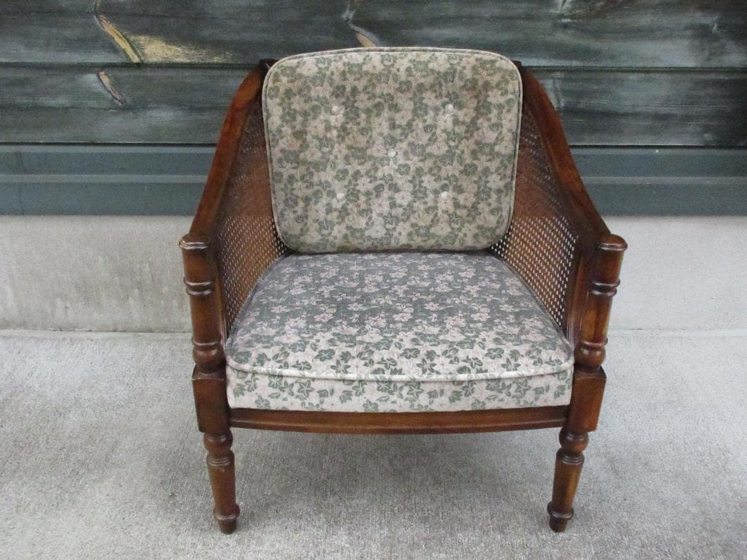 ★カリモクKARIMOKUコロニアル一人掛けソファチェア