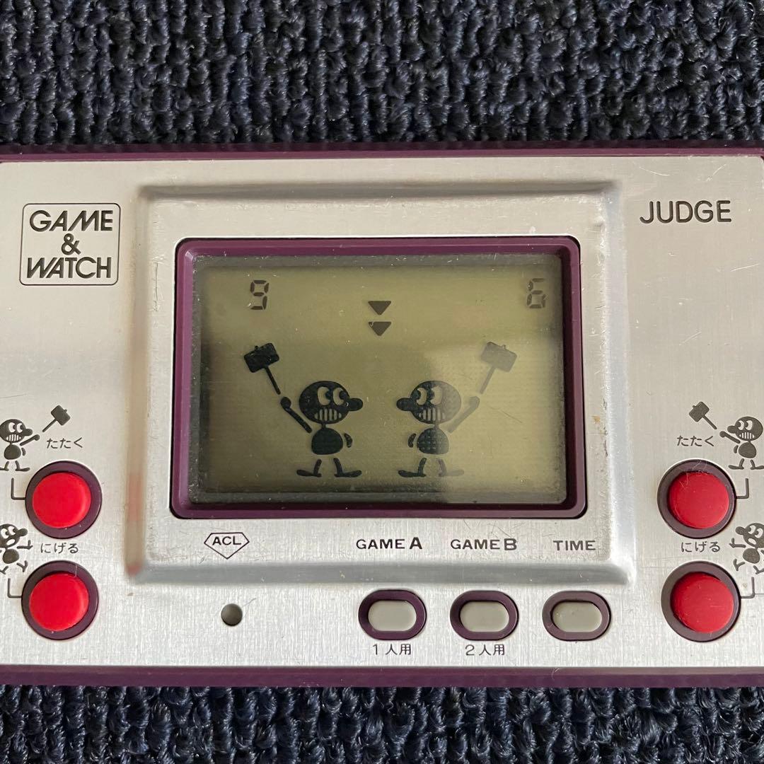 JUDGE ゲームウォッチ 動作品 ジャッジ ゲーム&ウォッチ - メルカリ