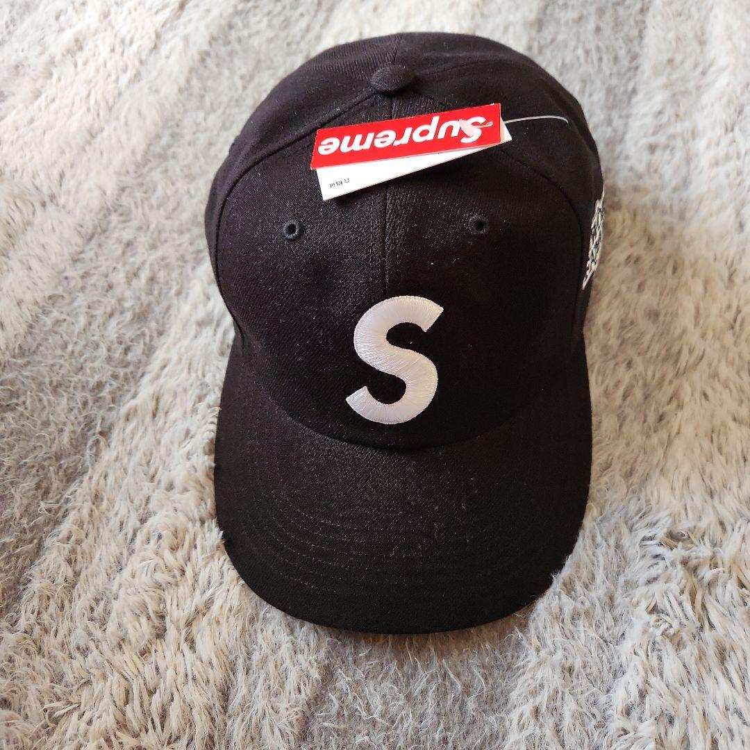 Supreme ブラック ベースボールキャップ