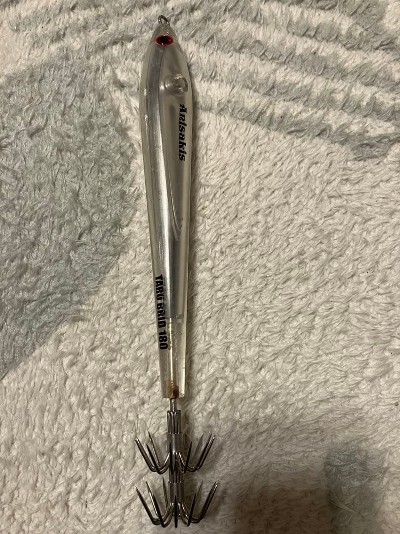 タルブリッド 180 3本 アニサキス／Anisakisとタルイカ餌