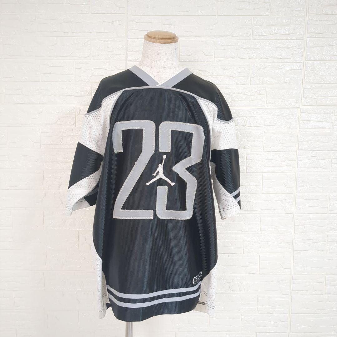 US企画Jordanジョーダンゲームシャツ23L海外仕様メンズ古着 *677
