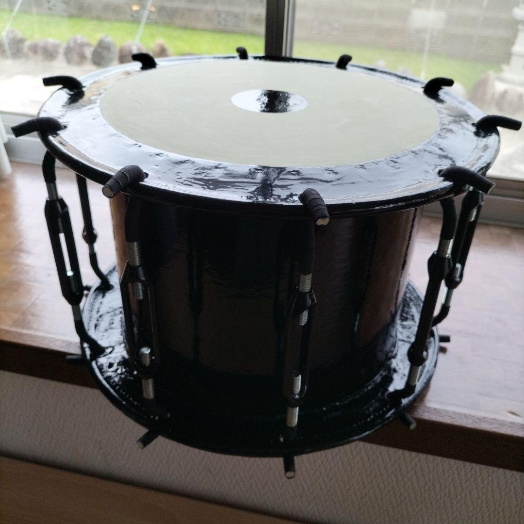 和太鼓　締太鼓　ターンバックル仕様　 高さ21cm 中古品①