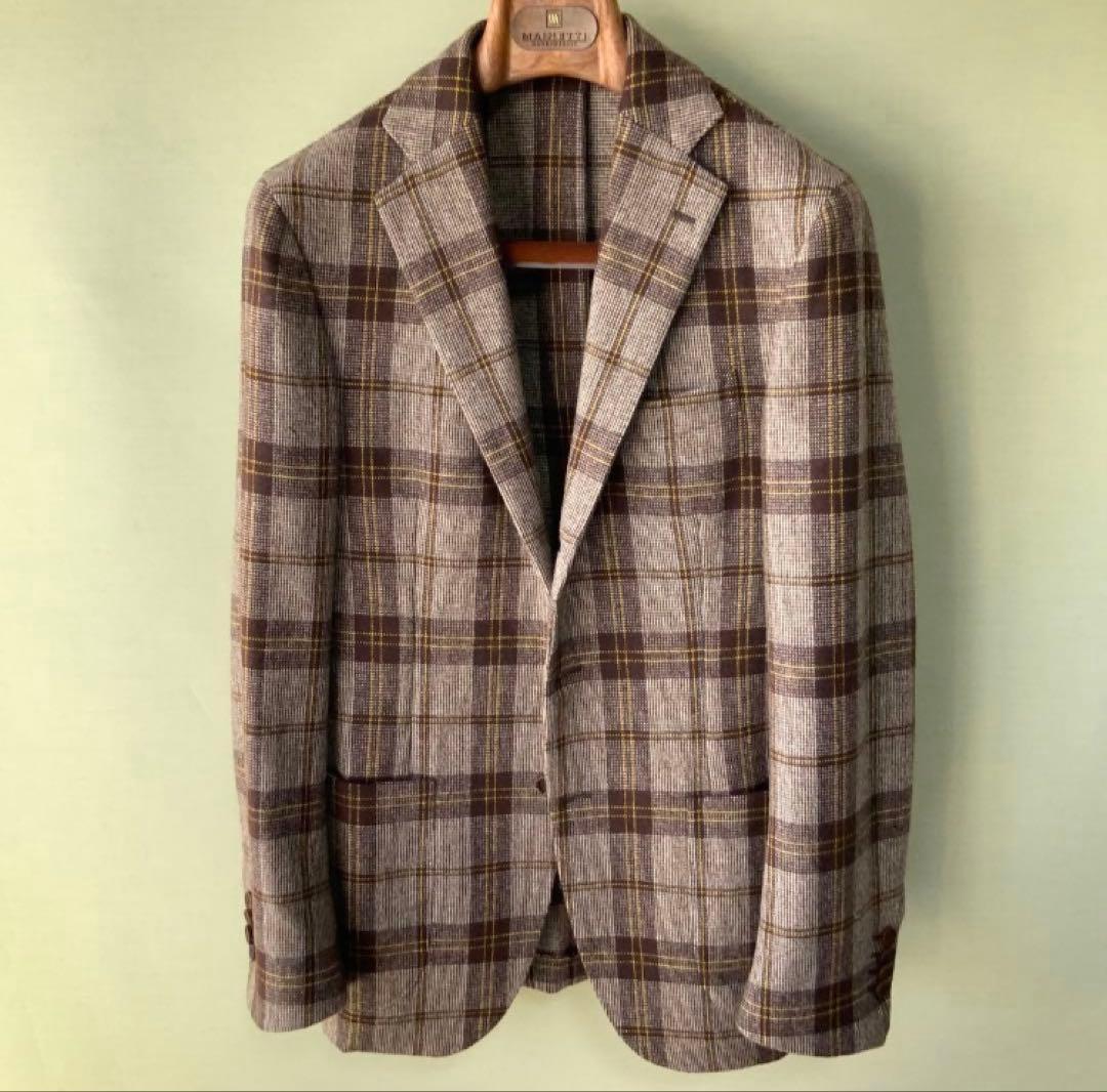 Errico Formicolaエリッコフォルミコラ ジャケット46ブラウン